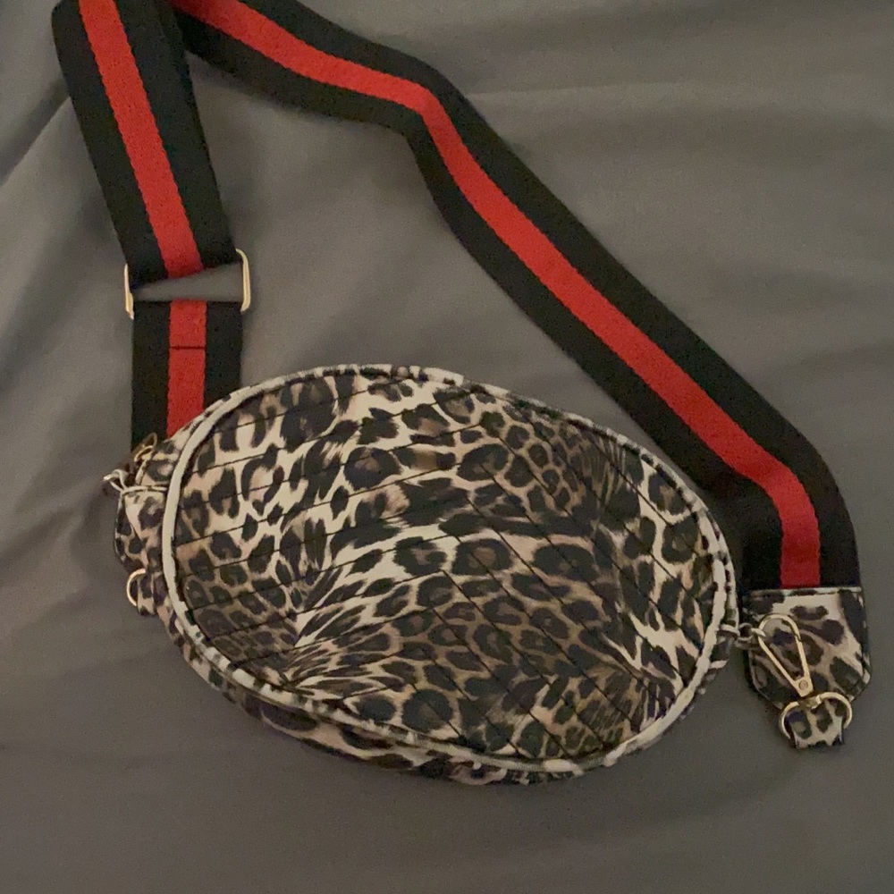 Leopard print Fanny hip belt
